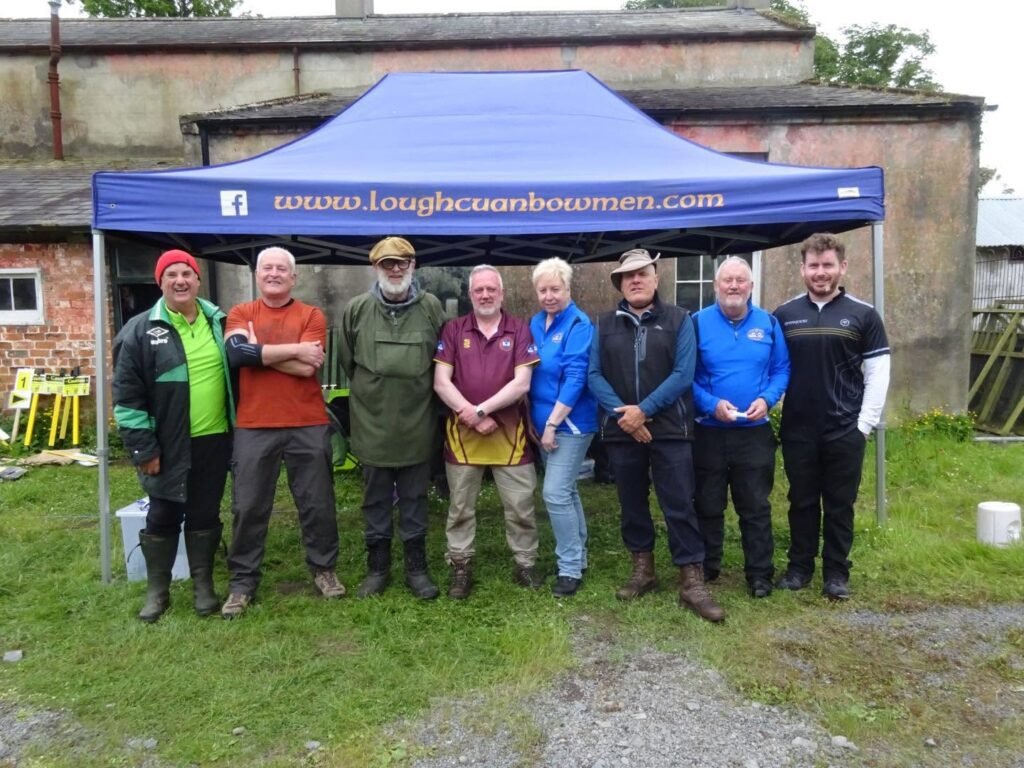 lough cuan bowmen set up team